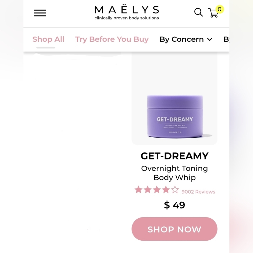 MAËLYS Purple Overnight Toning Body Whip